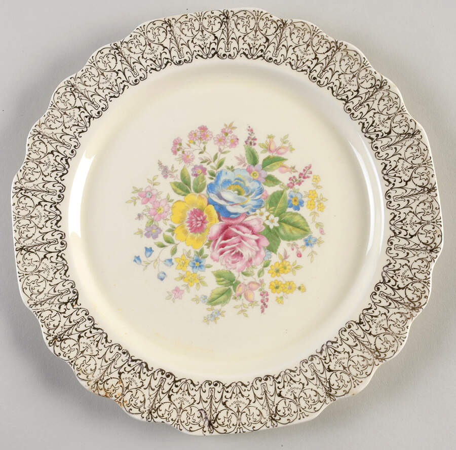 GEO189 Luncheon Plate by WS George-1