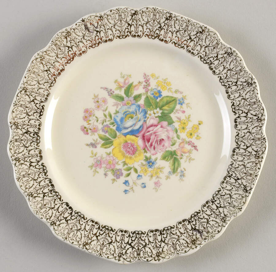 GEO189 Bread & Butter Plate by WS George-1