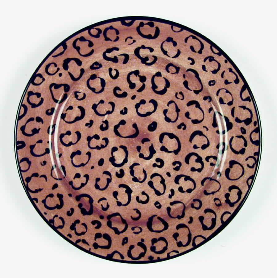 Leopard Salad Plate by Gaetano-1