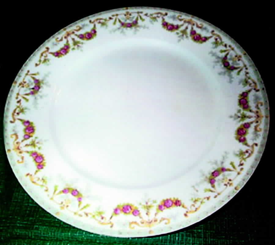 GUE217 Dinner Plate by WM Guerin-1