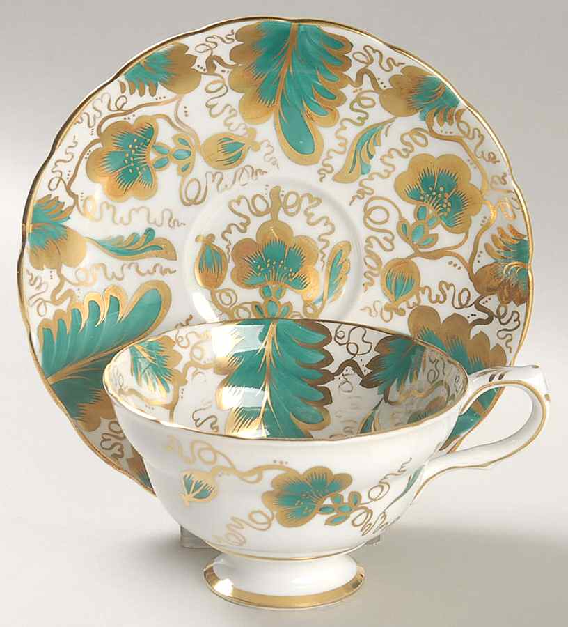 Dalkeith Footed Cup & Saucer Set by Grosvenor-1