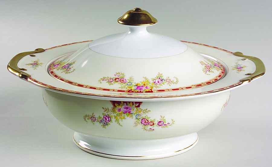 Ogden Round Covered Vegetable by Grace-1