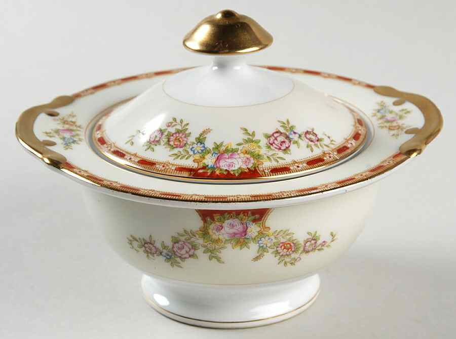 Ogden Sugar Bowl & Lid by Grace-1