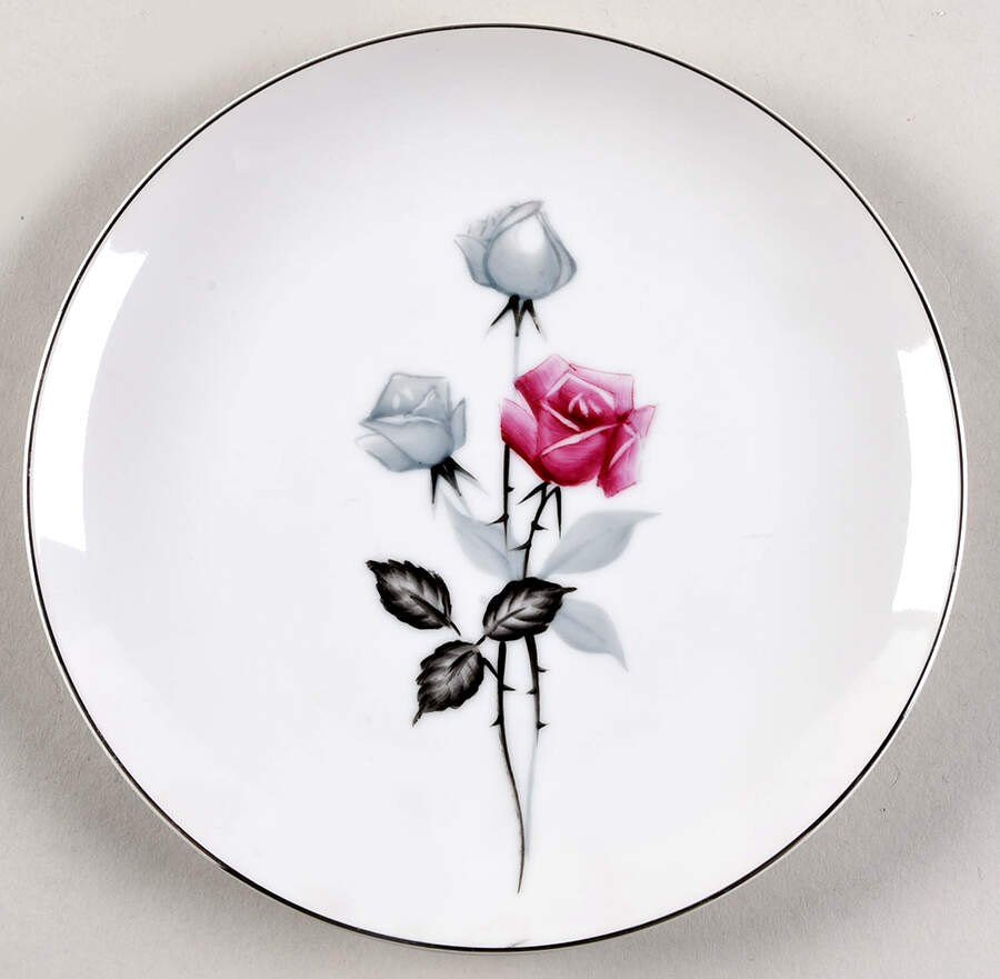 Patrician Salad Plate by Gold China-1