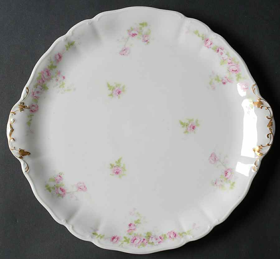 GUE222 Handled Cake Plate by WM Guerin-1