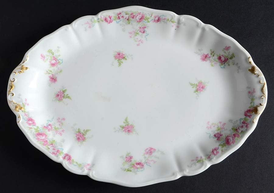 GUE222 11" Oval Serving Platter by WM Guerin-1