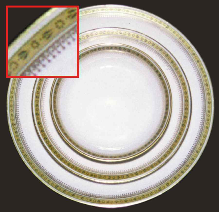 GUE223 Dinner Plate by WM Guerin-1