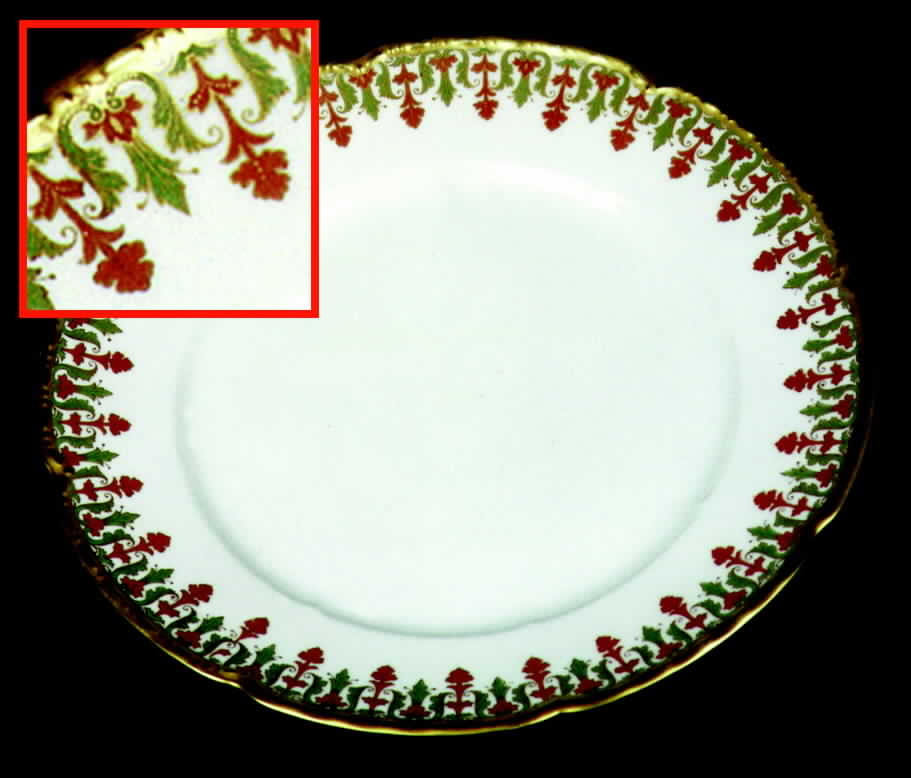 GUE227 Dinner Plate by WM Guerin-1
