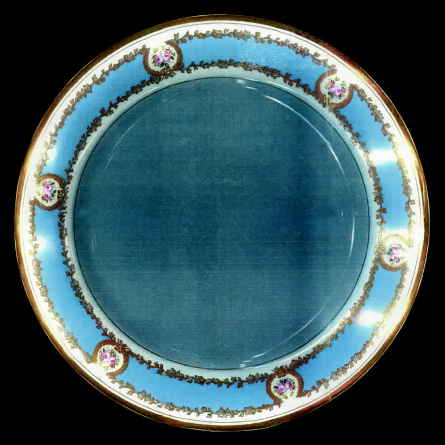 GUE230 Dinner Plate by WM Guerin-1