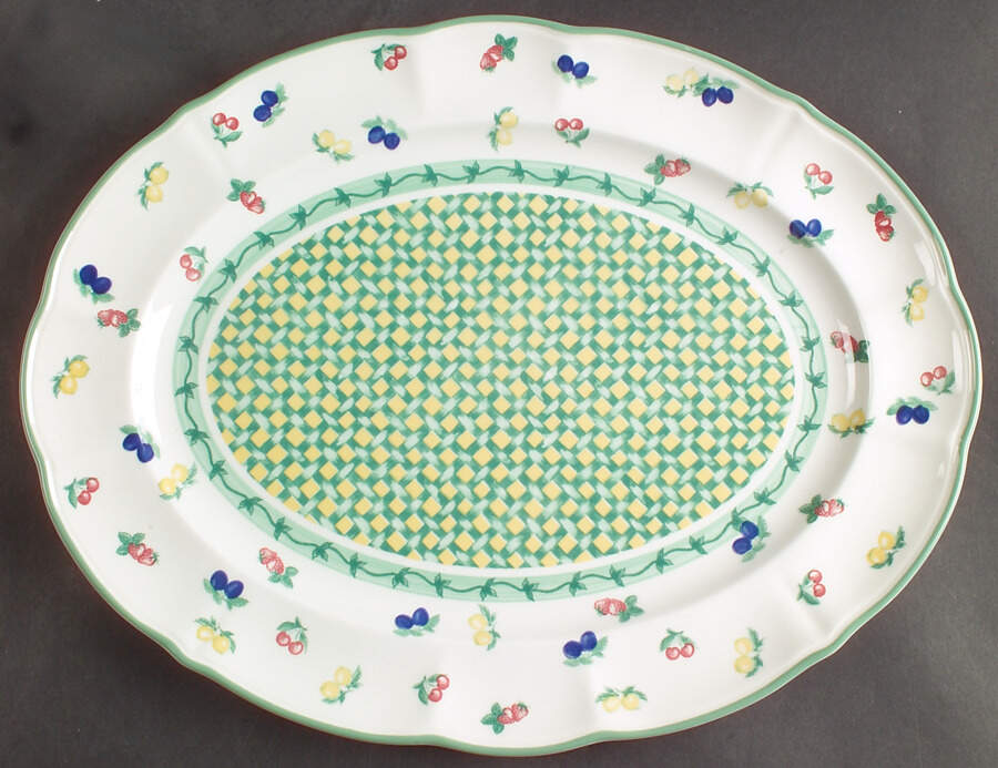 Boboli Gardens 13" Oval Serving Platter by Ginori 1735-1