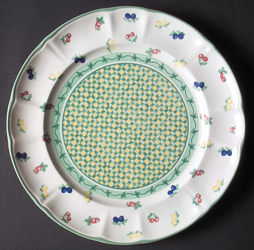 Boboli Gardens 12" Chop Plate (Round Platter) by Ginori 1735-1