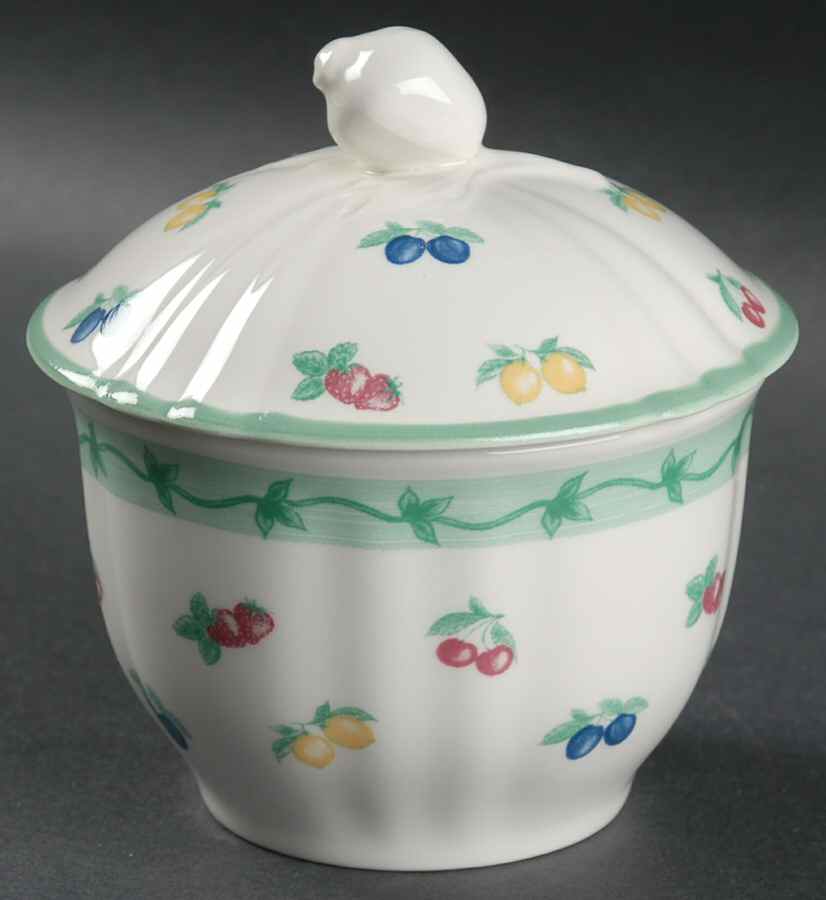 Boboli Gardens Sugar Bowl & Lid by Ginori 1735-1