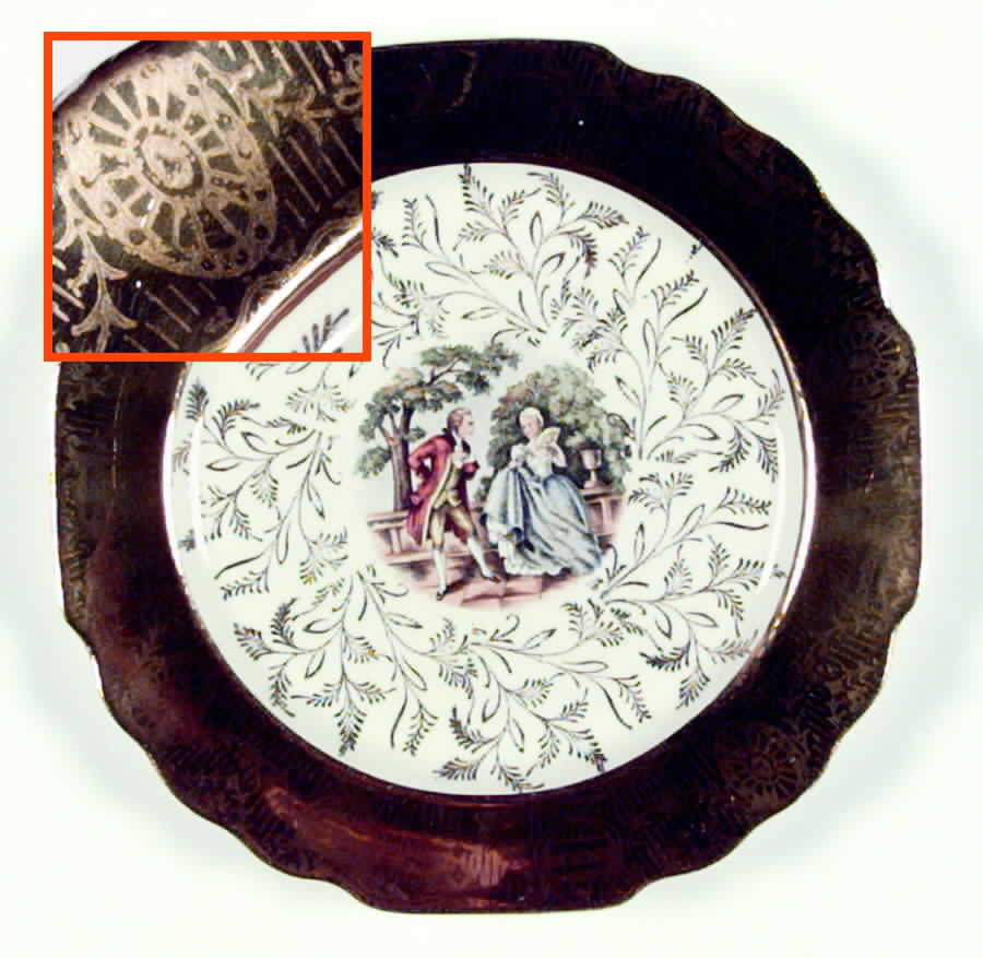 GEO200 Salad Plate by WS George-1