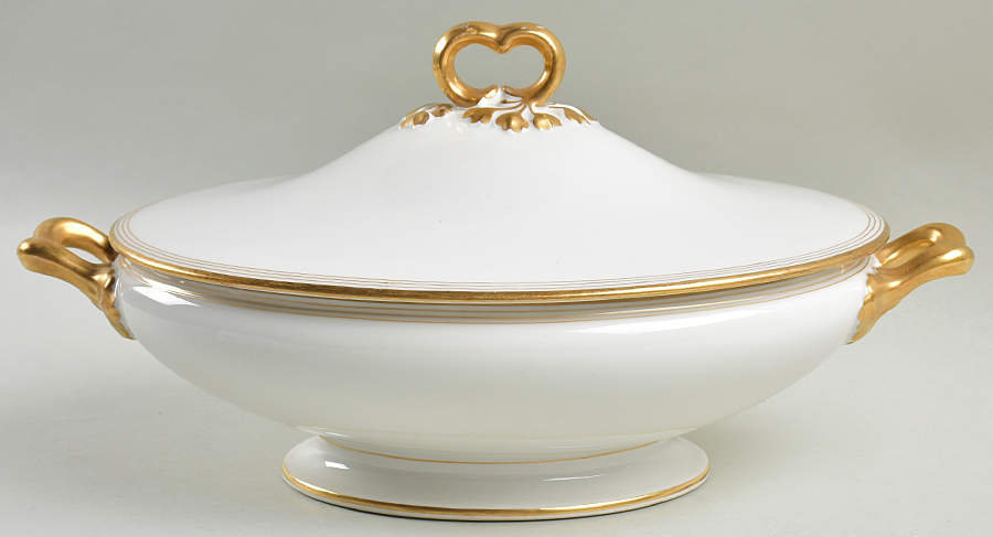 GUE235 Oval Covered Vegetable by WM Guerin-1