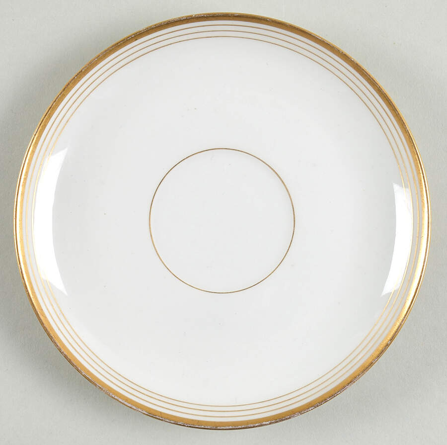 GUE235 Saucer for Flat Cup by WM Guerin-1