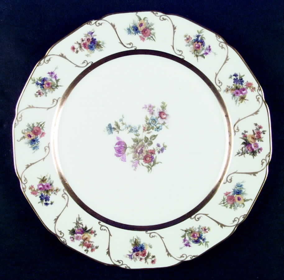 GUE238 Dinner Plate by WM Guerin-1
