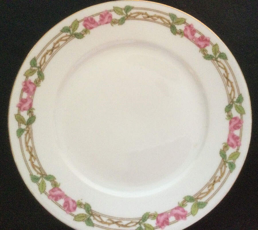 GUE241 Salad Plate by WM Guerin-1