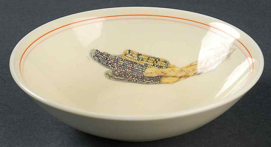 Indian Corn Fruit/Dessert (Sauce) Bowl by WS George-1