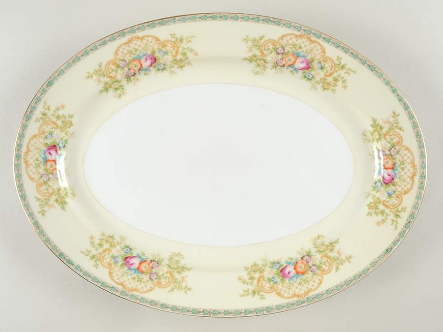 GRA11 14" Oval Serving Platter by Grace-1