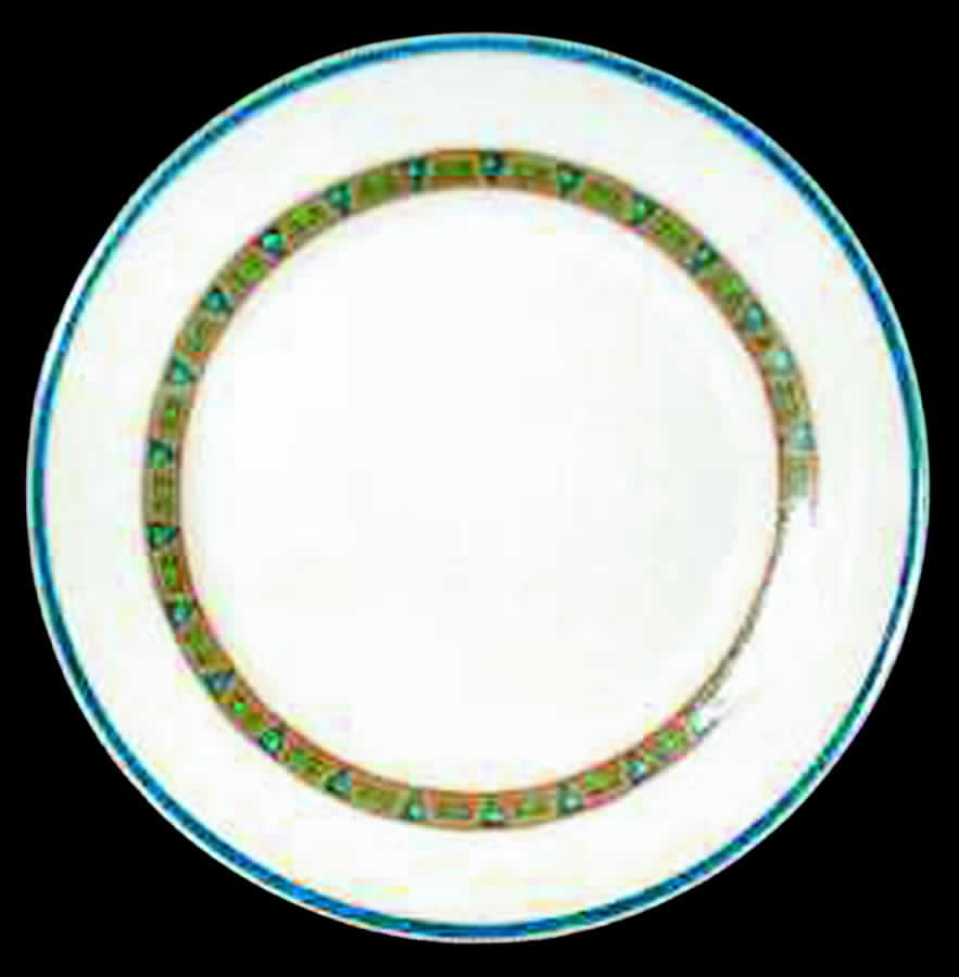GUE246 Dinner Plate by WM Guerin-1