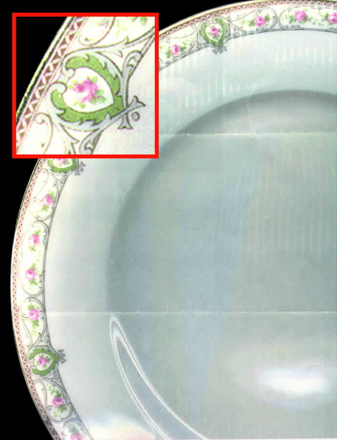 GUE247 Dinner Plate by WM Guerin-1