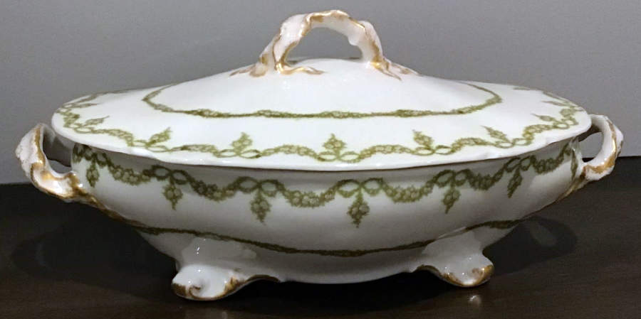 GUE260 Oval Covered Vegetable by WM Guerin-1