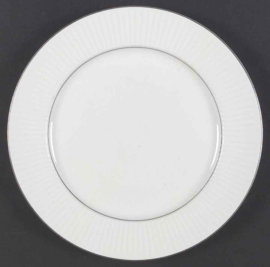 BLACK TIE Dinner Plate by Gibson Designs-1