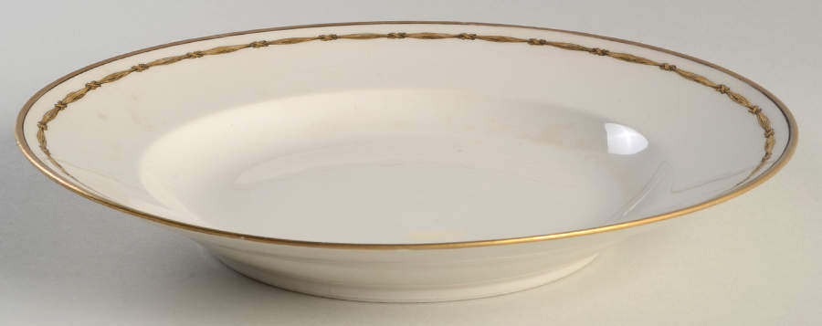 GIN70 Large Rim Soup Bowl by Ginori 1735-1