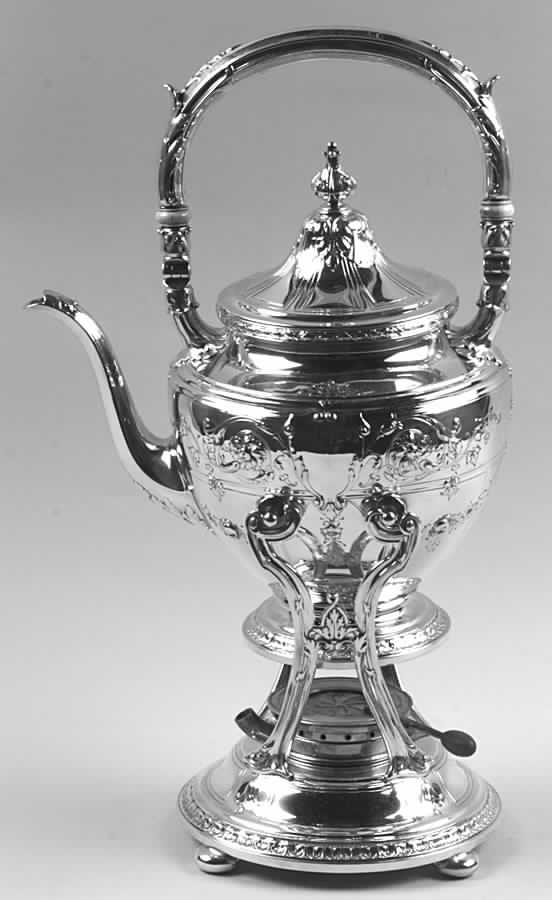 A11351 (Sterling, Hollowware) Kettle, Stand & Burner by Gorham Silver-1