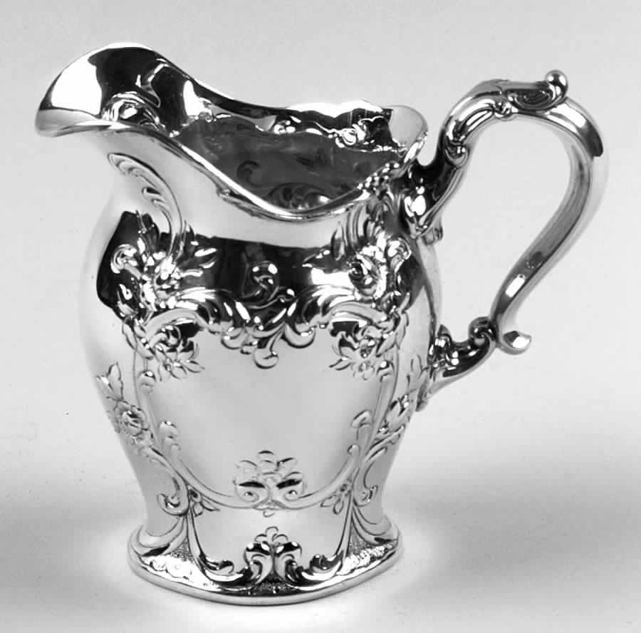 4166 (Sterling, Hollowware) Mini Creamer by Gorham Silver-1