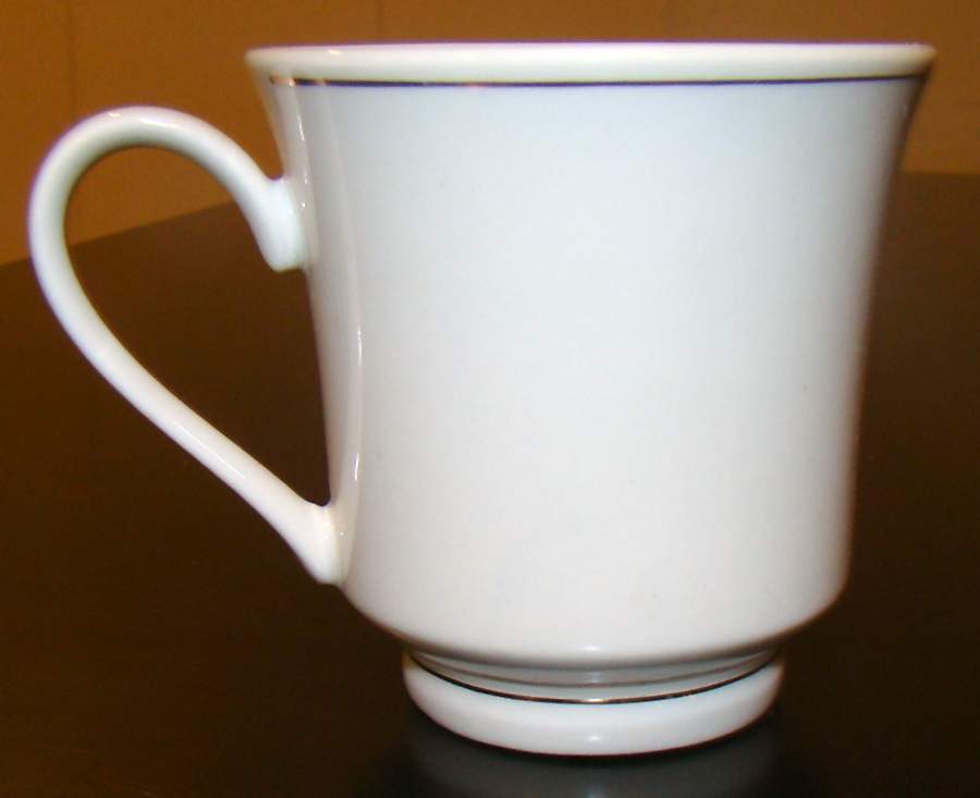 Black Tie (Gold Trim) Mug by Gibson Designs-1