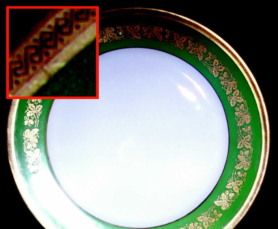 GUE266 Dinner Plate by WM Guerin-1