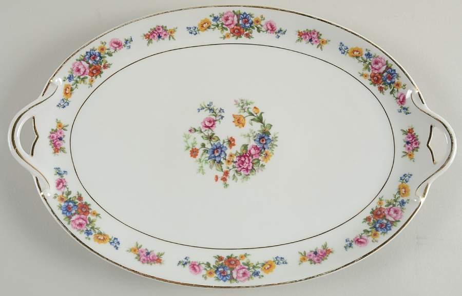 GDA115 14" Oval Serving Platter by Gerard, Dufraisseix & Abbot-1