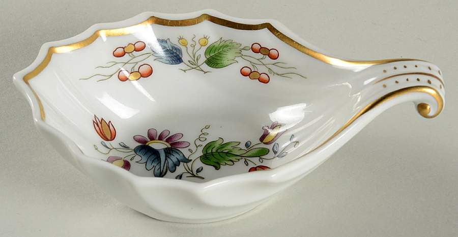 Riviera (Scalloped, Vecchio) Spoon Rest/Holder (Holds 1 Spoon) by Ginori 1735-1