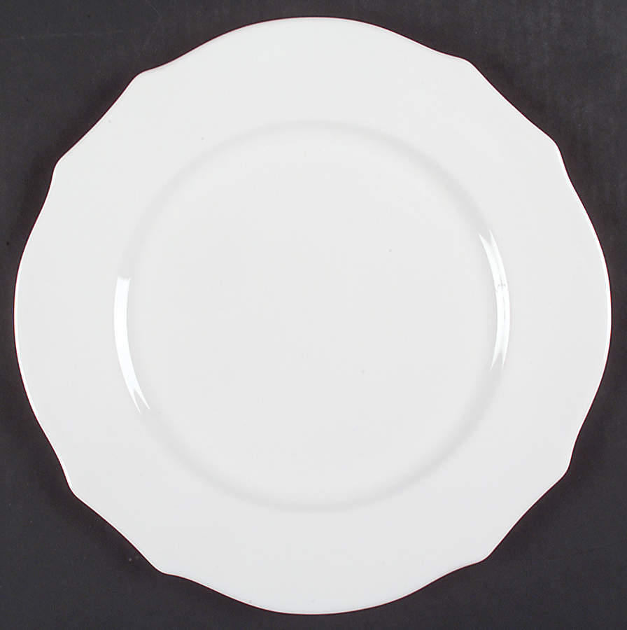 Bianco White (Duchessa Shape) Dinner Plate by Ginori 1735-1