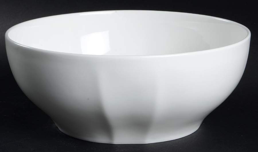 Bianco White (Duchessa Shape) 9" Round Vegetable Bowl by Ginori 1735-1