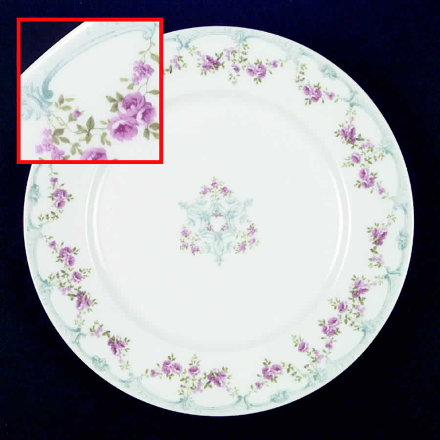 GUE270 Dinner Plate by WM Guerin-1