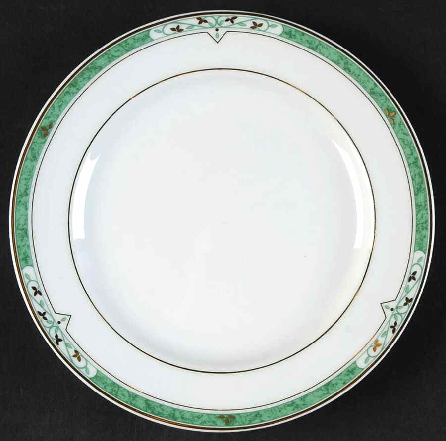 Bergame Vert Bread & Butter Plate by Guy Degrenne-1
