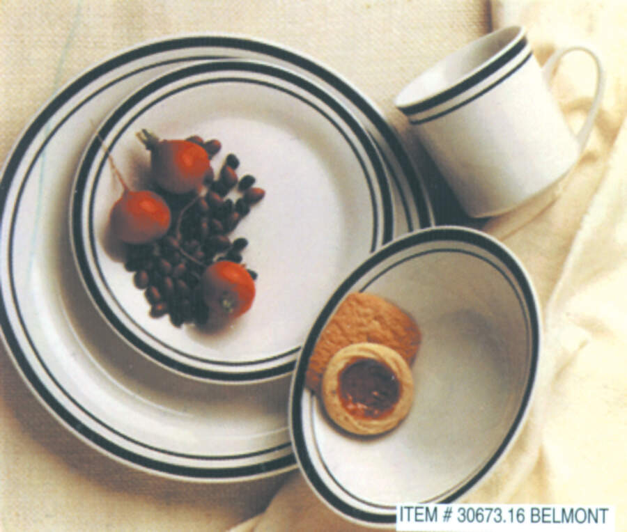 Belmont Dinner Plate by Gibson Designs-1