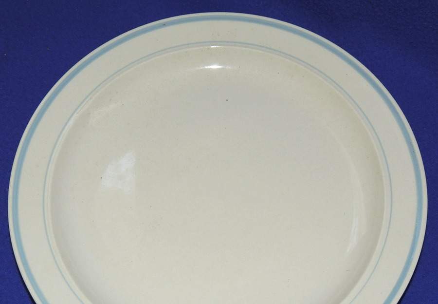 Basic Living Sky Blue Dinner Plate by Gibson Designs-1