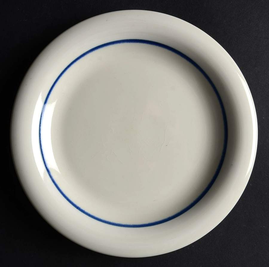 Back To Basics White Salad/Dessert Plate by Gibson Designs-1