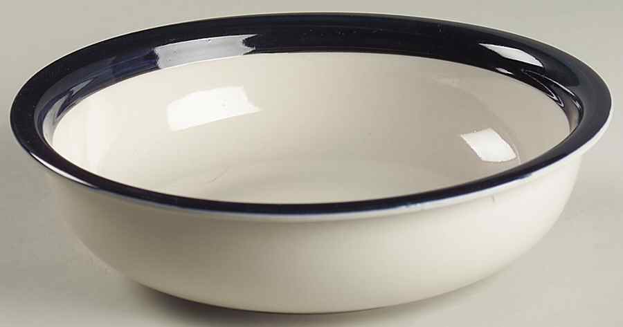 Back To Basics Cobalt 9" Round Vegetable Bowl by Gibson Designs-1