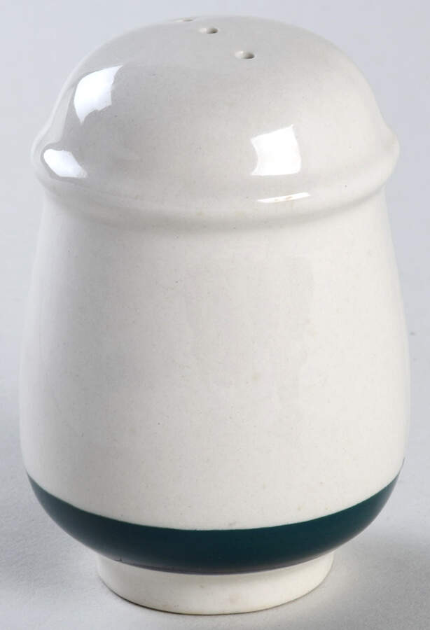 Back To Basics Green Salt Shaker by Gibson Designs-1