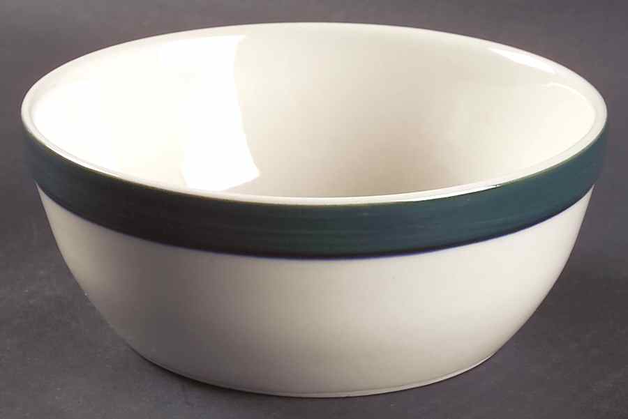 Back To Basics Green Coupe Cereal Bowl by Gibson Designs-1