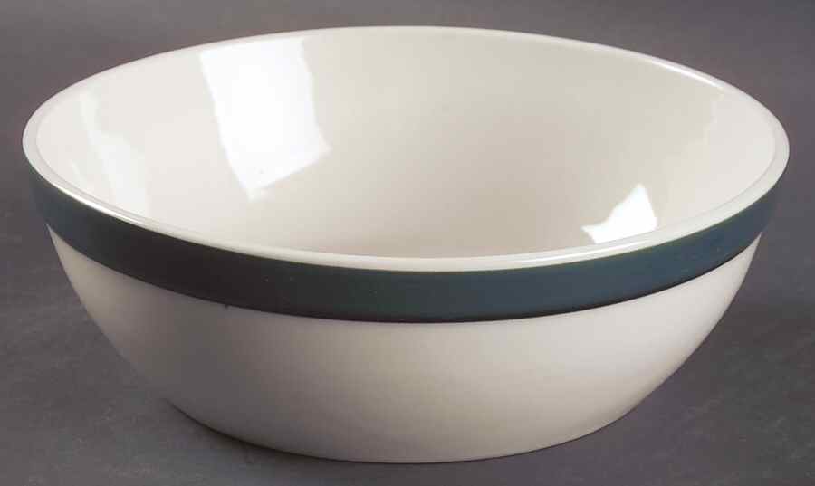 Back To Basics Green Coupe Soup Bowl by Gibson Designs-1