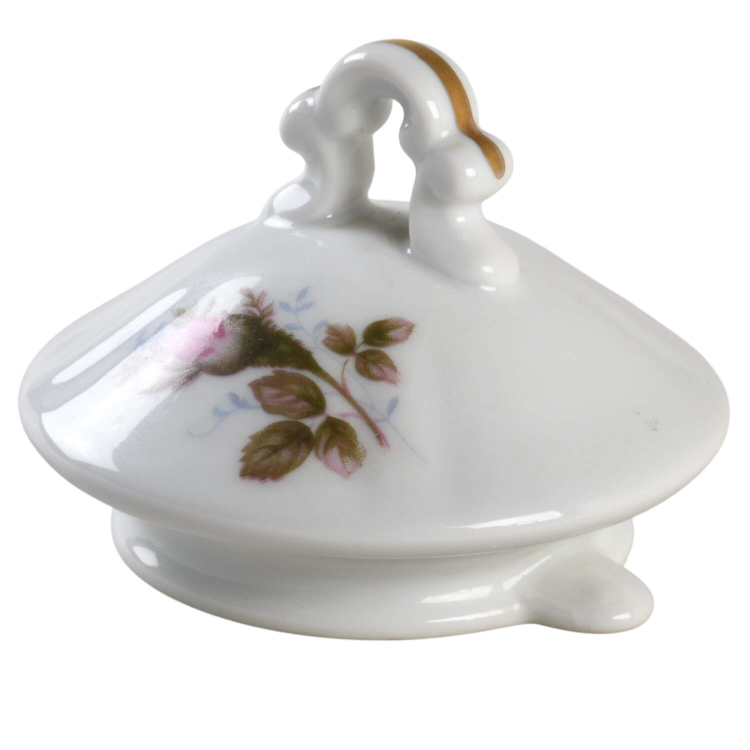 Royal Rose Lid for Teapot by Grantcrest-1
