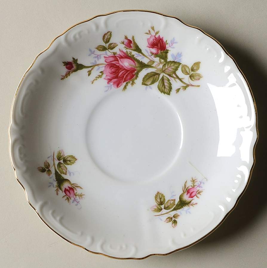 Royal Rose Saucer by Grantcrest-1