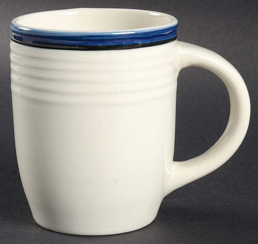 Living Circles Blue Mug by Gibson Designs-1
