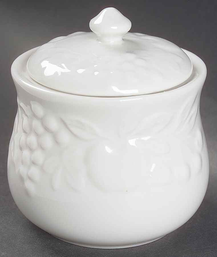 Flourish Sugar Bowl & Lid by Gibson Designs-1
