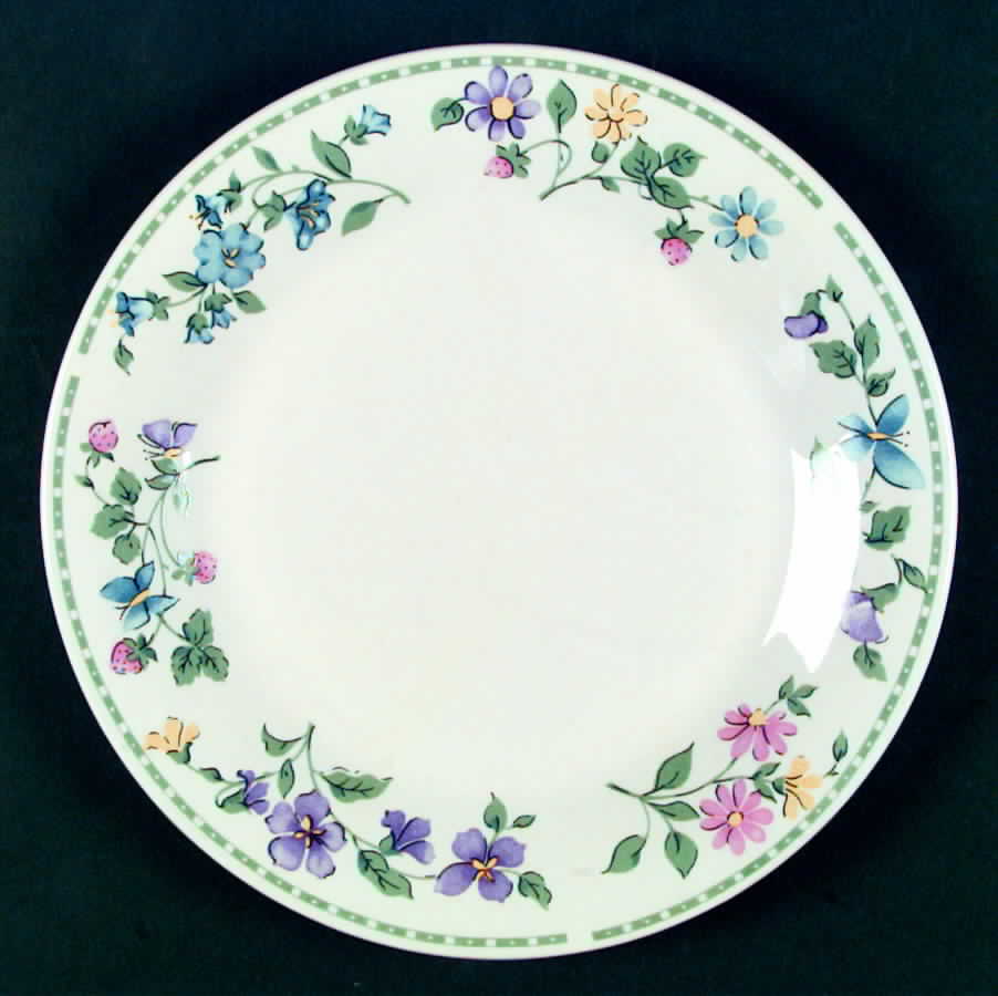 Butterfly Dinner Plate by Gibson Designs-1